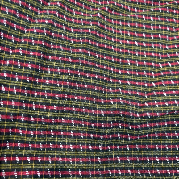 Vintage Burgundy Midi Dress – 3/4 Sleeve Shift - Picture 2 of 2